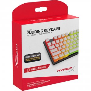 Hp 4P5P5AA#ABA Hyperx Dble Sht Pbt Keycps Wh