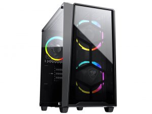 Cougar MG120-G RGB Case Mg120-g Rgb Mini Tower 4slots 4mm Tempered Gla