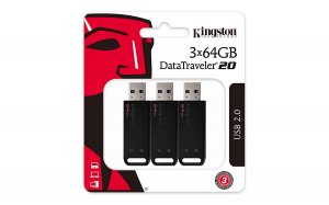 Kingston DT20/64GB-3P 64gb Usb 2.0 Datatraveler