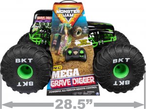 Spin 6046197 Monster Jam  Mega Grave Digger