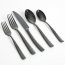 Gibson 79575.2 Elite Stonehenge 20 Piece Flatware Set In Black