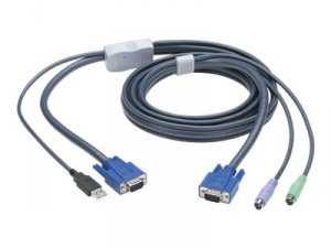 Black EHN428-0016 Ps2 To Usb Flash Computer Cable, 16-ft.