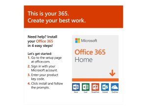 Microsoft 6GQ-00886 Office 365 Home