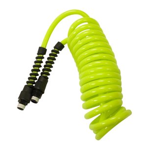 Flexzilla LP1410AFZ Polyurethane Recoil Hose 14in X 10ft W 14in Mnpt F