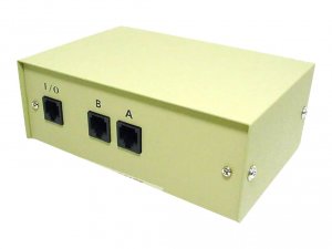 Monoprice 1373 Rj45 Ab 2way_ Switch Box