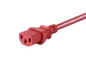 Monoprice 33605 10ft 18awg Red Power Cord