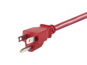 Monoprice 33605 10ft 18awg Red Power Cord