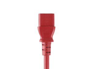 Monoprice 33605 10ft 18awg Red Power Cord