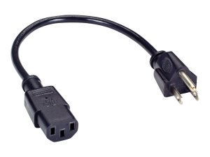 Black EPXR29 North American Power Cord - Nema 5-15p