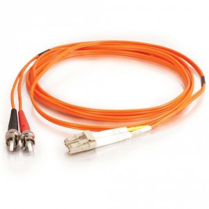 C2g 11063 10m Lc-st 50125 Om2 Duplex Multimode Fiber Optic Cable (taa 