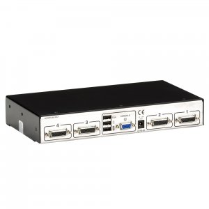 Black SW4009A-USB-EAL 4-port Secure Kvm Switch Vga Us