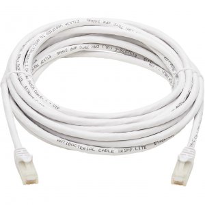 Tripp N261AB-025-WH Cat6a Ethernet Cable Antibacterial 25ft