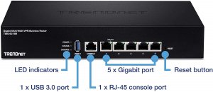 Trendnet TWG-431BR Gigabit Multi-wan Vpn Business Router