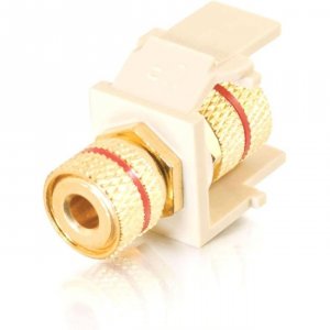 C2g SMD 28740 Snap-in Red Banana Jack Ff Keystone Insert Module - Ivor