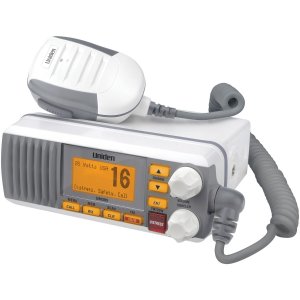 Uniden UM385 Fixed Mount Vhf Radio - White