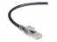 Black C6PC70-VT-01 Gigatrue 3 Cat6  Patch Cable Violet 1ft