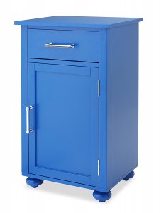 Whitmor DH64277937BLUBB Sngl Door Storage Cabnt Blue