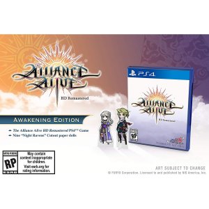 Sega AA033608 Alliance Alive Remastered Ps4