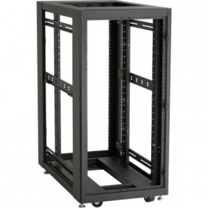 Black EC24U2442SMMSMNK Elite Server Cabinet, 48inh (24u) X 24in