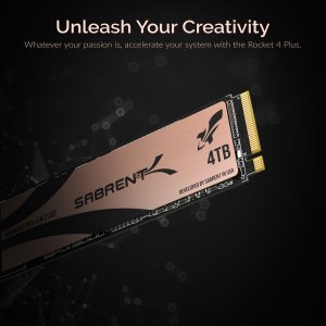 Sabrent SB-RKT4P-4TB 4tb Rocket 4 Plus Nvme 4.0 Gen4