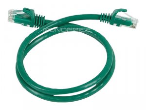 Monoprice 9864 Cat6 24awg Utp D Cable_ 2ft Green