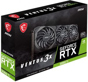 Msi G306TV3X8CL Vcx Rtx 3060 Ti Ventus 3x 8g Oc Lhr 8gb Gddr6 256bit P