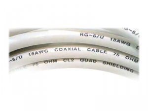 Monoprice 4060 Rg6 Cl2 Coaxial Cable With F Type 25ft