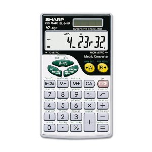 Sharp EL-344RB Calculator,10 Digit