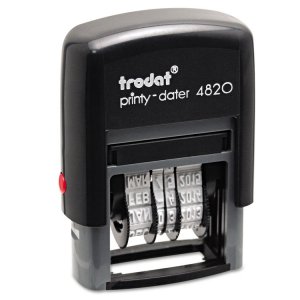 U. 4820 Stamp,dater Econ Si