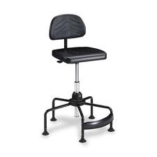 Safco USS T5117 Safco Taskmaster Economy Industrial Chair - Black Poly