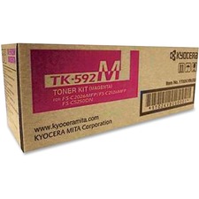 Original Kyocera TK592M Tk-592m Toner Cartridge - Laser - 5000 Pages -