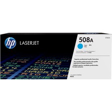 Original Hp CF361A Hp 508a () Toner Cartridge - Single Pack - Laser - 