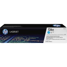 Original Hp CE311A Hp 126a () Toner Cartridge - Single Pack - Laser - 