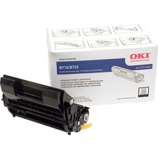 Original Okidata 52123602 Oki Toner Cartridge - Led - 20000 Pages - Bl