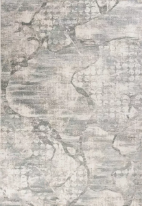 Homeroots.co 350129 7' X 11'  Polypropylene Ivory Or Mist Area Rug