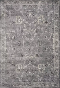 Homeroots.co 350270 8' X 13' Polypropylene Grey Area Rug