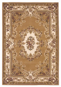 Homeroots.co 352460 5' X 7' Polypropylene Beigeor Ivory Area Rug