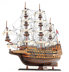 Old T077 Exclusive Edition Of The H.m.s. Sovereign Of The Seas Model S