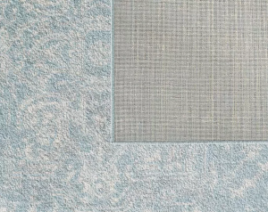 Homeroots.co 374670 94 X 123 Spa Polypropylene Rug