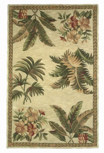 Homeroots.co 350314 7' X 9'  Wool Ivory  Area Rug