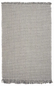 Homeroots.co 350146 7' X 9'  Wool Ivory Or Grey Area Rug