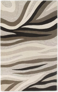 Homeroots.co 353107 5' X 8'  Wool Natural Area Rug