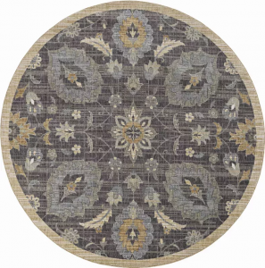 Homeroots.co 375287 91 X 130 Taupe Wool Rug