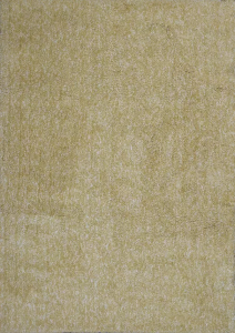 Homeroots.co 350542 9' X 13' Polyester Yellow Heather Area Rug