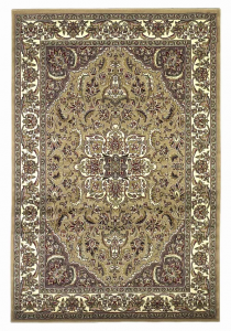 Homeroots.co 354180 7' X 10'  Polypropylene Beige Or  Ivory  Area Rug