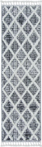 Homeroots.co 375669 105 X 156 Charcoal Polyester Rug