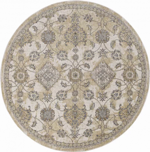 Homeroots.co 375265 63 X 91 Ivory  Sand Wool Rug