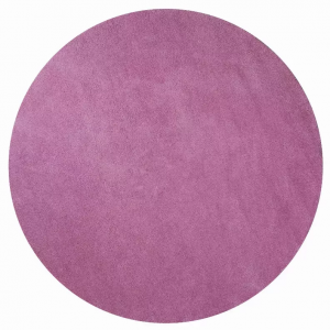 Homeroots.co 352639 6' Round  Polyester Hot Pink Area Rug