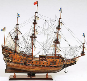 Old T102 Exclusive Edition Of The Wasa Model Ship