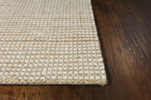 Homeroots.co 375054 96 X 126 Ivory  Wool Or Jute Rug